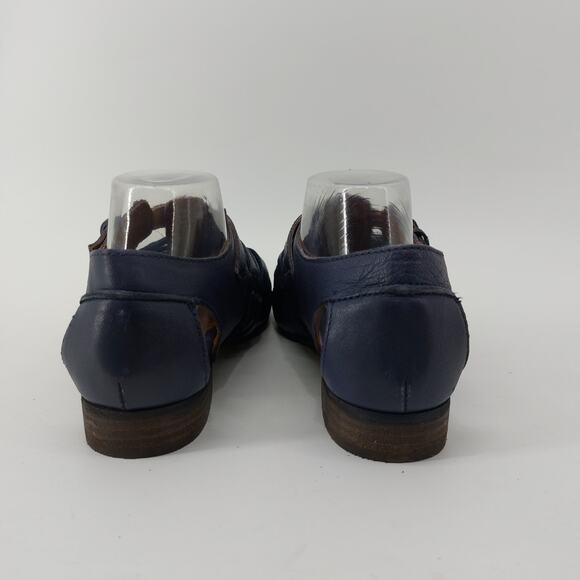 Coldwater Sandals Blue Leather Blue Twin Falls Size 8.5 M - Picture 7 of 13